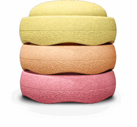 Stapelstein - ORIGINAL | Pastel Warm | 3 | light red/light orange/light yellow