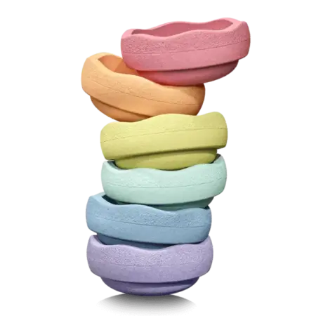 Stapelstein - Original Mini rainbow pastel