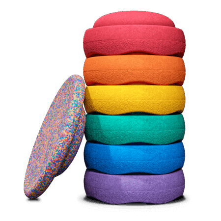 Stapelstein - RAINBOW | Set Classic | 6+1