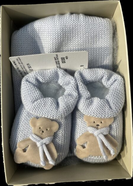 Story Loris - Mutsje en pantoffel - Blauw beer
