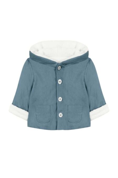 Tartine Et Chocolat - Blauw Grijs Corduroy Jasje