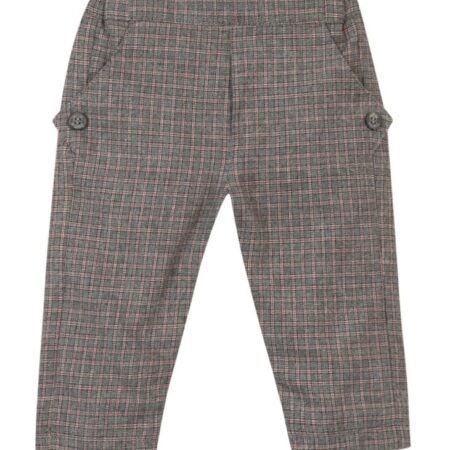 Tartine Et Chocolat - Broek Grijs Gemêleerd Geruit