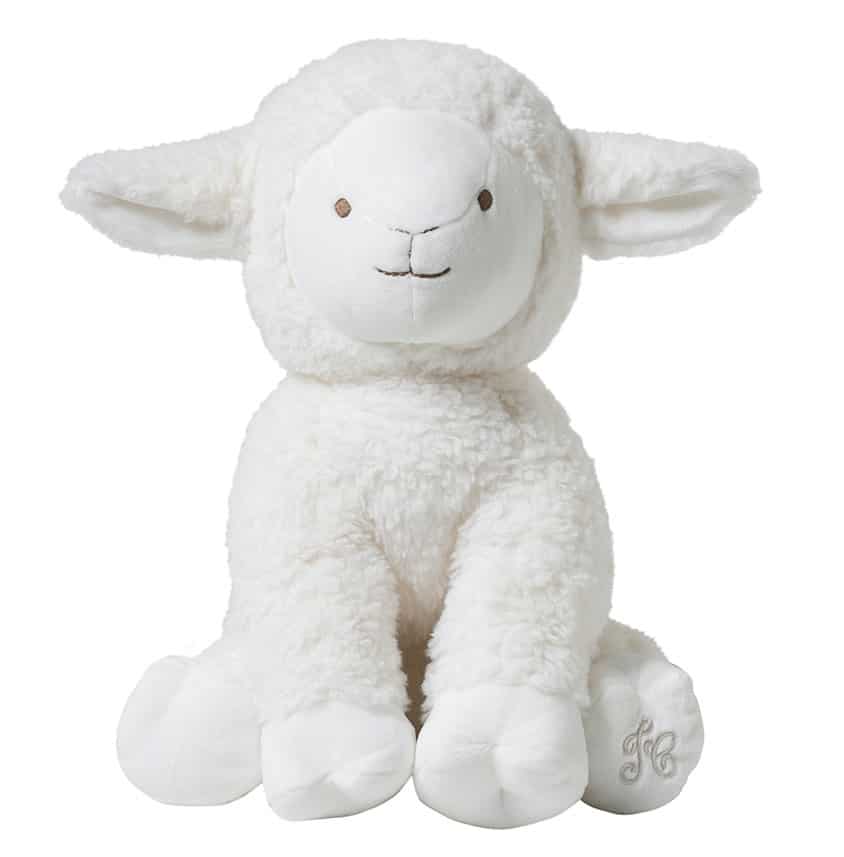 Tartine Et Chocolat - EDMONT, the scheep Fur Soft Toy 35 cm Ivory