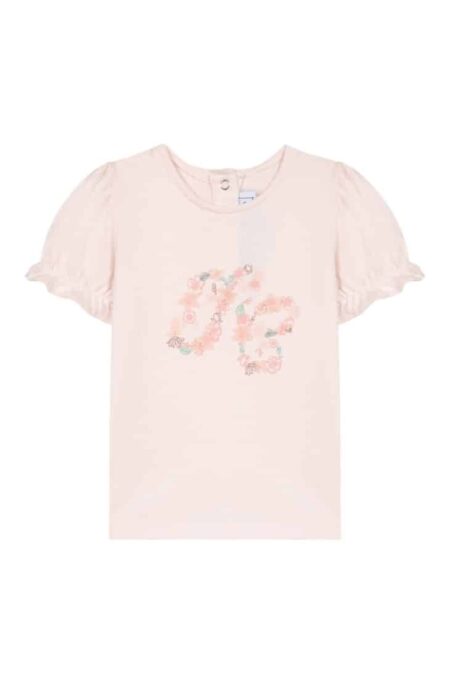 Tartine Et Chocolat - T-Shirt Pale Pink Jersey