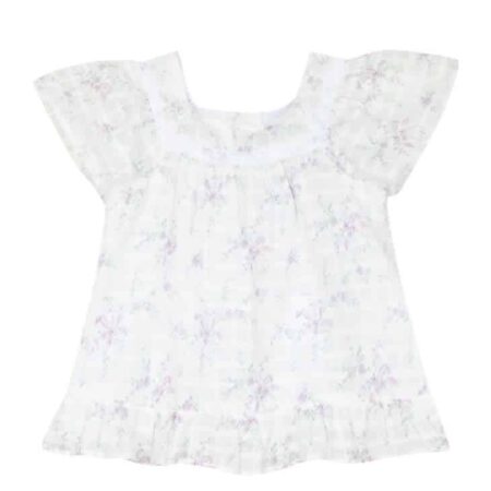 Tartine Et Chocolat - Tunic - Lilac Print Cotton