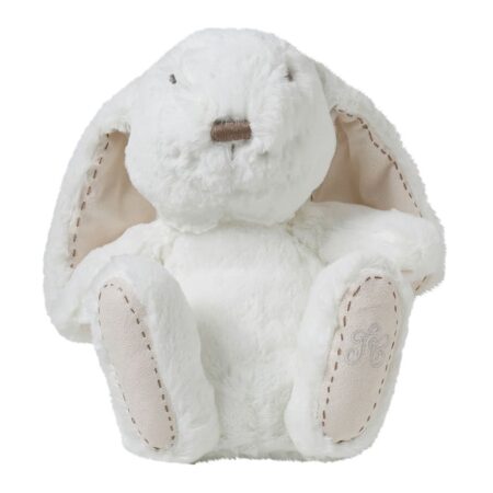 Tartine et Chocolat - AUGUSTIN, the rabbit Fur Soft Toy 25 cm Ivory