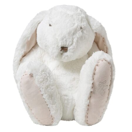 Tartine et Chocolat - AUGUSTIN, the rabbit Fur Soft Toy 35 cm Ivory