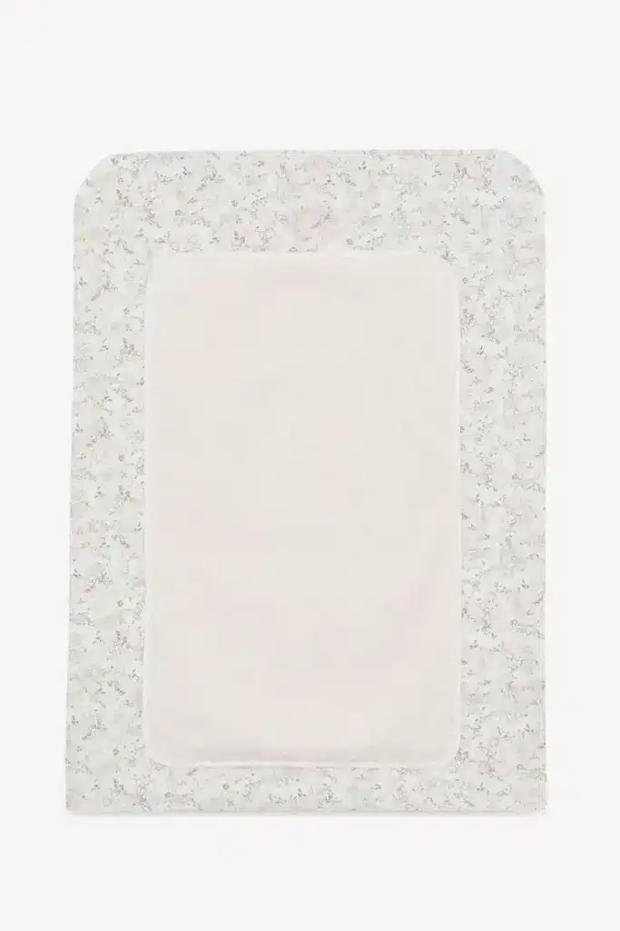 Tartine et Chocolat - Aankleedkussenhoes Jardin Hivernal - rose pâle