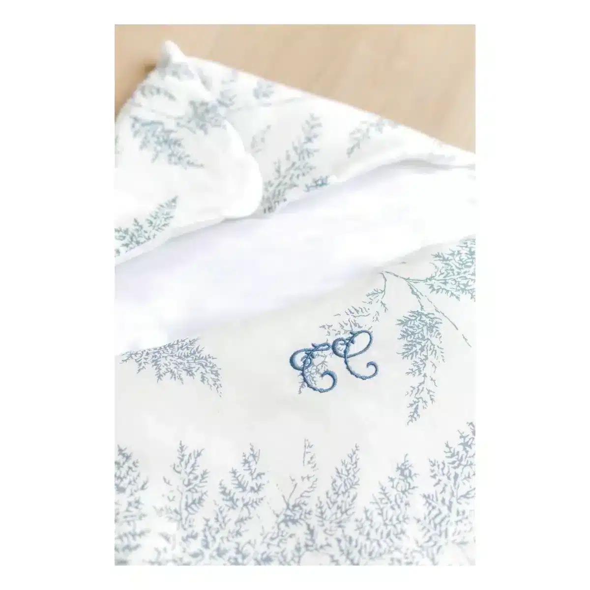 Tartine et Chocolat - Baby nest Toile de Jouy - Marine