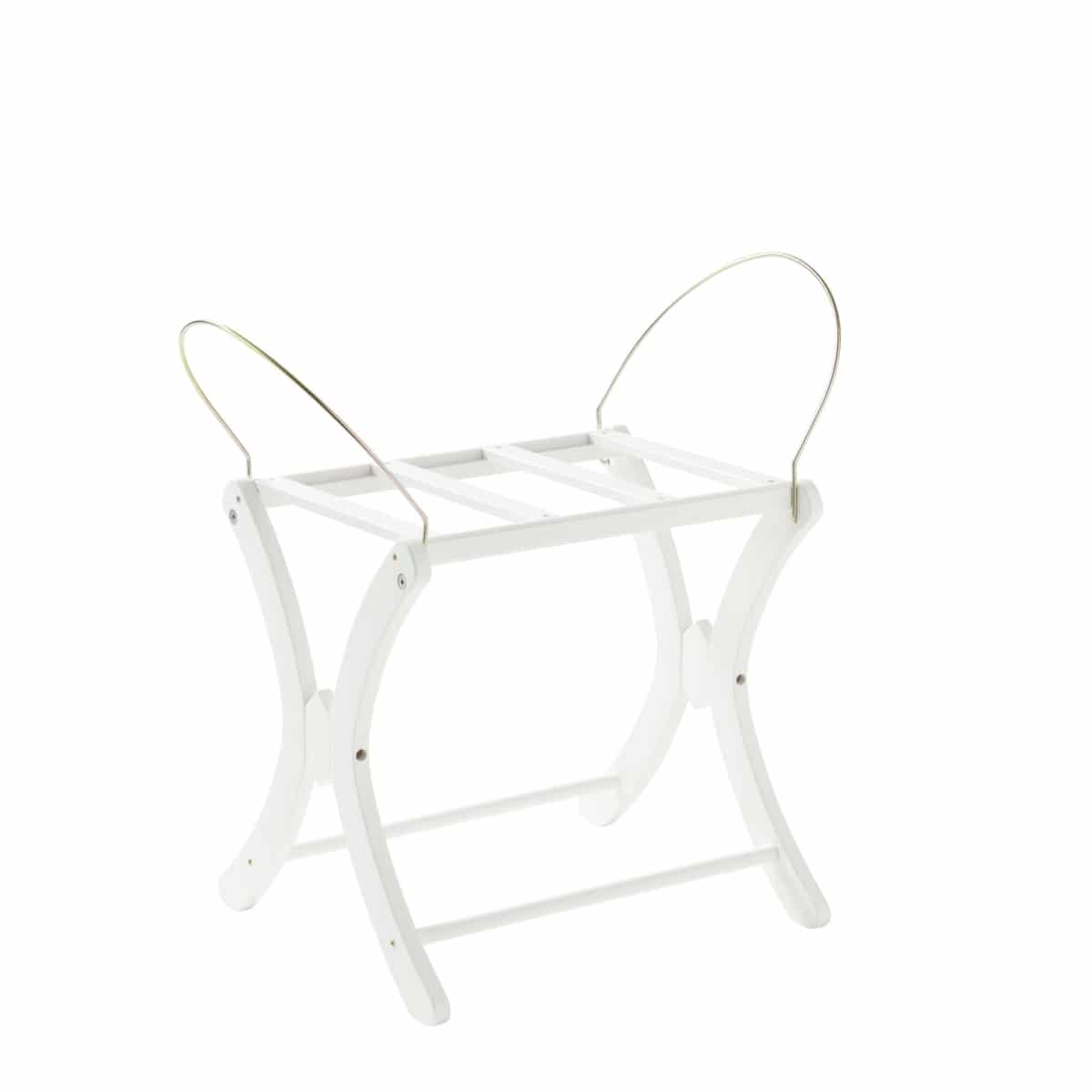 Tartine et Chocolat - Base wood (for baby moses basket) 65 cm - White