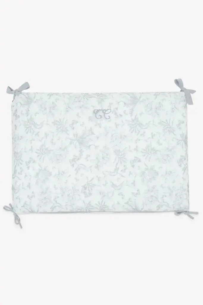 Tartine et Chocolat - Bedbumper Toile de Jouy - Gris