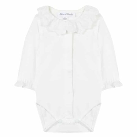 Tartine et Chocolat - Body met kraag - Parelmoer