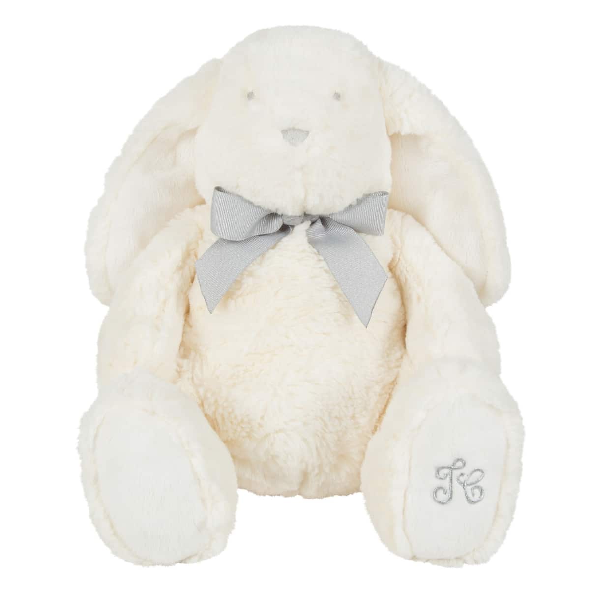 Tartine et Chocolat - CONSTANT, the white rabbit Fur Soft Toy 30 cm Ivory