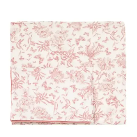 Tartine et Chocolat - Dekbedovertrek Toile de Jouy - Peche