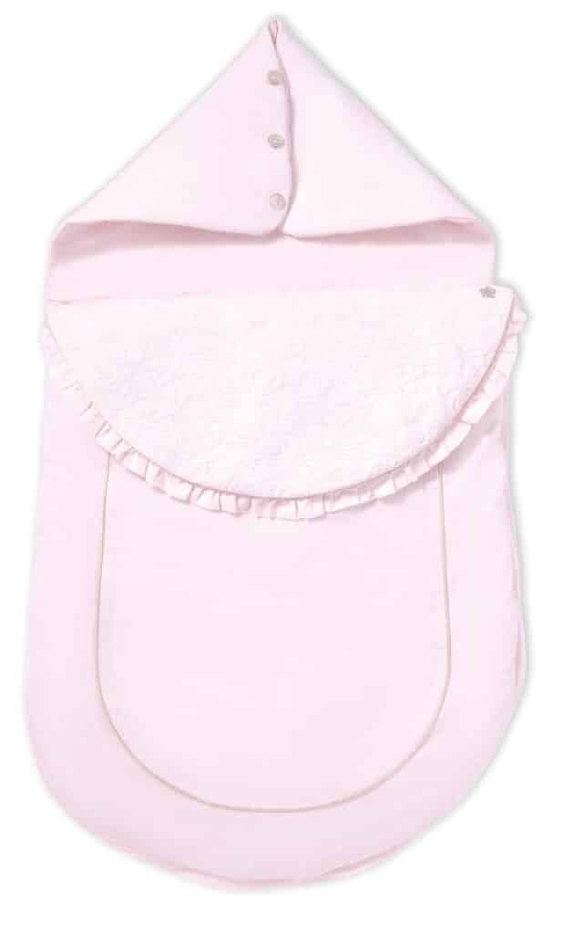 Tartine et Chocolat - Delicatesse Baby sleeping bag 0 - 3 months 85 x 45 cm - Pink
