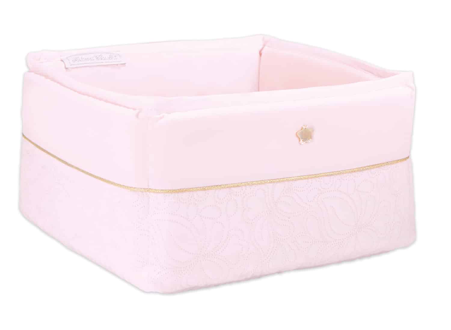 Tartine et Chocolat - Delicatesse Nursery basket 25 x 15 cm - Pink