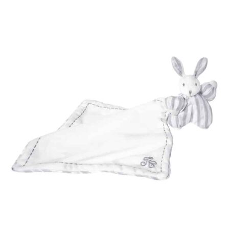 Tartine et Chocolat - Doudou 1977 rabbit 10 cm Grey