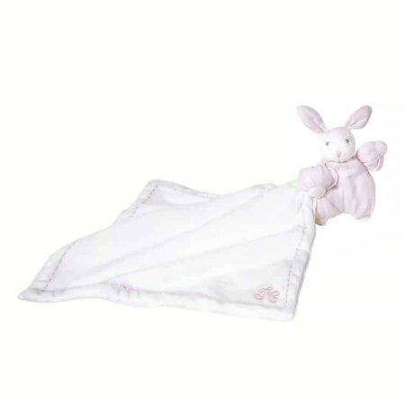Tartine et Chocolat - Doudou 1977 rabbit 10 cm Pink