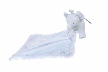 Tartine et Chocolat - FERDINAND, the elephant Doudou 10 cm Blue