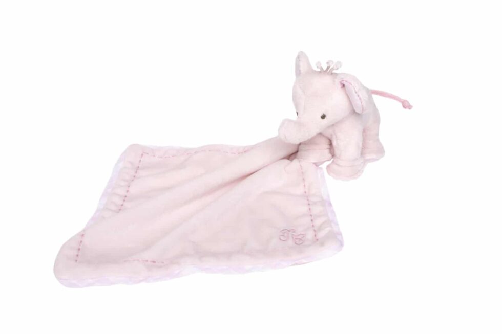 Tartine et Chocolat - FERDINAND, the elephant Doudou 10 cm Pink