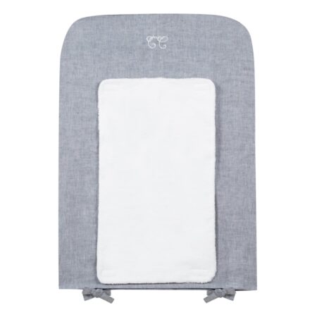 Tartine et Chocolat - Feuillage Changing mat cover 75 x 55 cm - blue