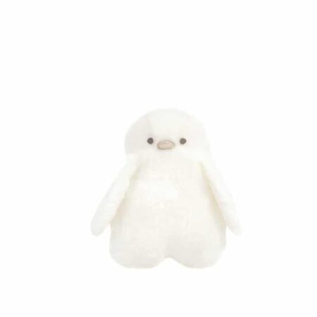 Tartine et Chocolat - Gabin, the penguin Rattle (penguin) 22 cm Ivory