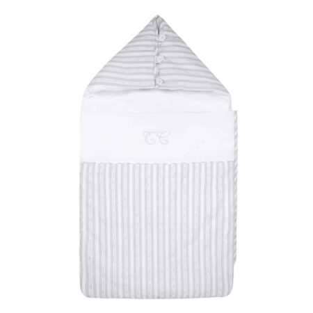 Tartine et Chocolat - Garda Baby sleeping bag 0 - 3 months 45 x 85 cm - Grey