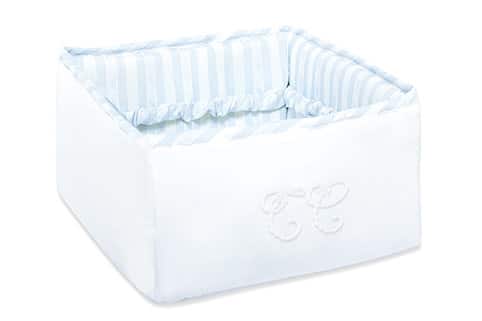 Tartine et Chocolat - Garda Nursery basket 23 x 23 cm - Blue