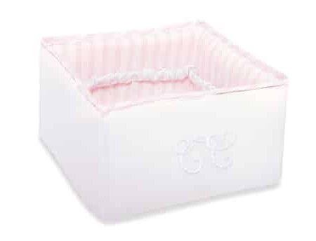 Tartine et Chocolat - Garda Nursery basket 23 x 23 cm - Pink