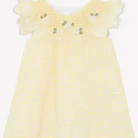 Tartine et Chocolat - Jurk Vichy Geel