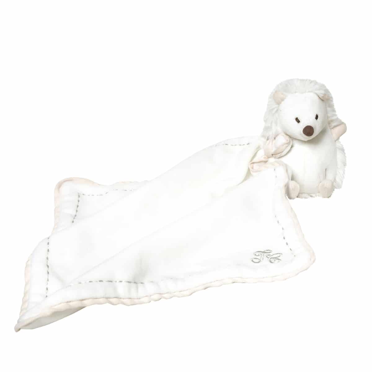 Tartine et Chocolat - LEON, the hedgehog Doudou 10 cm Ivory