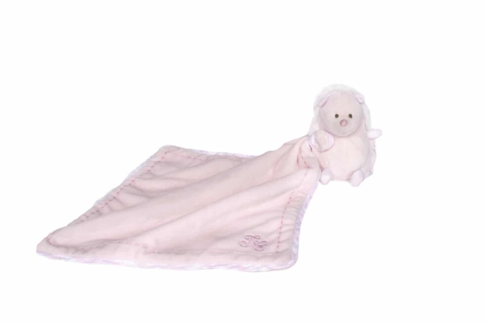 Tartine et Chocolat - LEON, the hedgehog Doudou 10 cm Pink