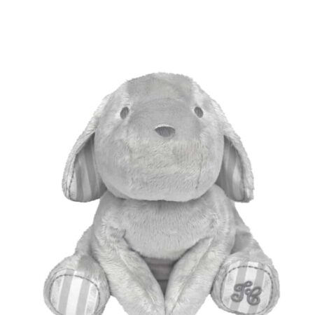 Tartine et Chocolat - Lucien, the dog Fur Soft Toy 35 cm Grey