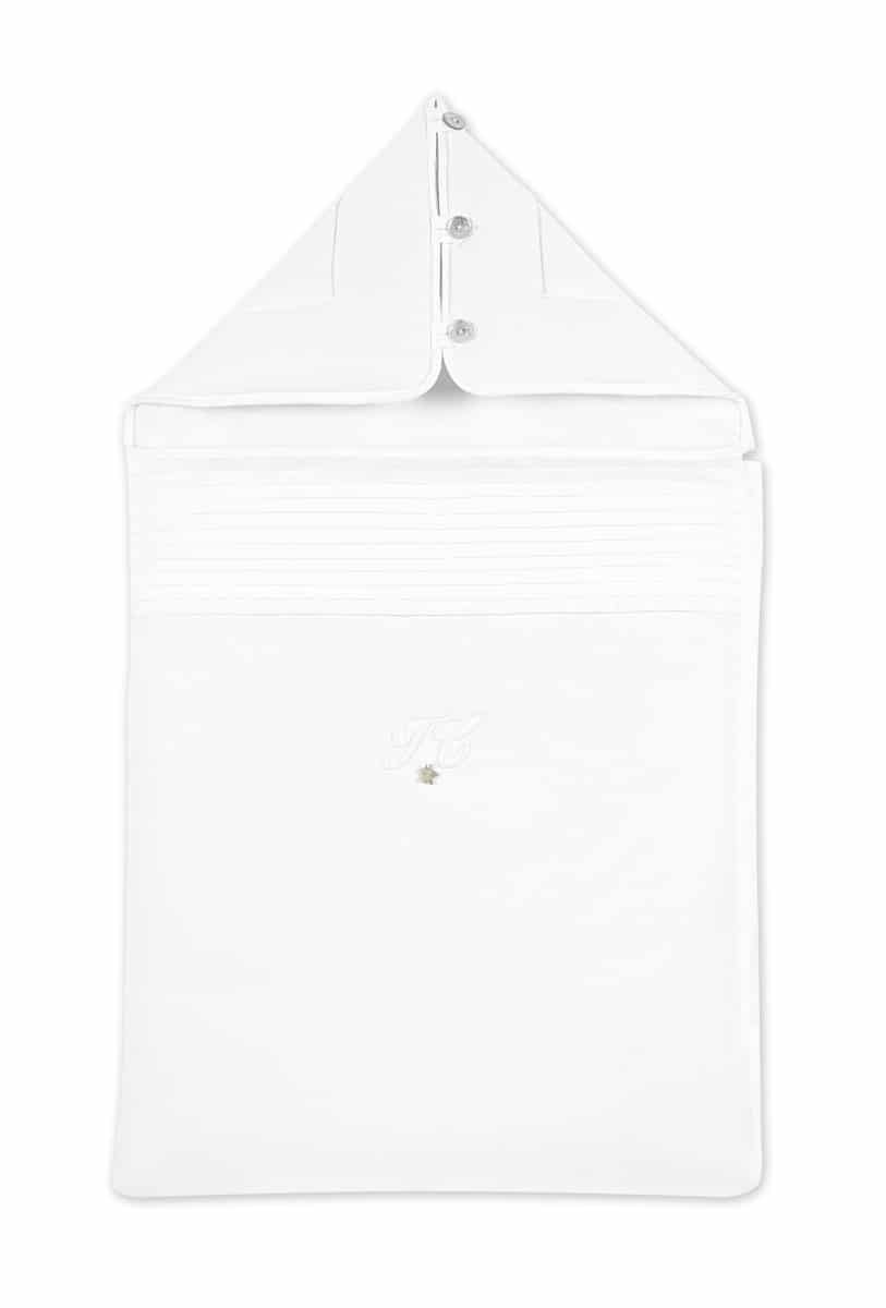 Tartine et Chocolat - Monogramme Baby sleeping bag (0 - 3 months) 45 x 85 cm - White