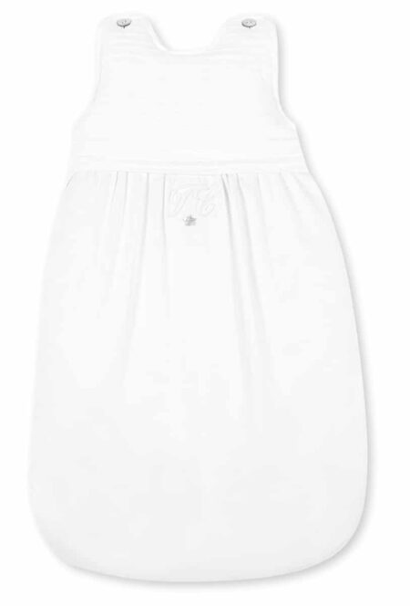 Tartine et Chocolat - Monogramme Sleeping suit size 1 (0-6 months) 70 cm - White