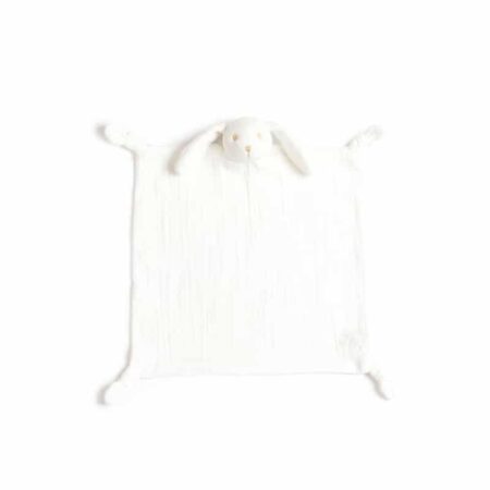 Tartine et Chocolat - Organic cotton line Doudou rabbit 30 x 30 cm Ivory