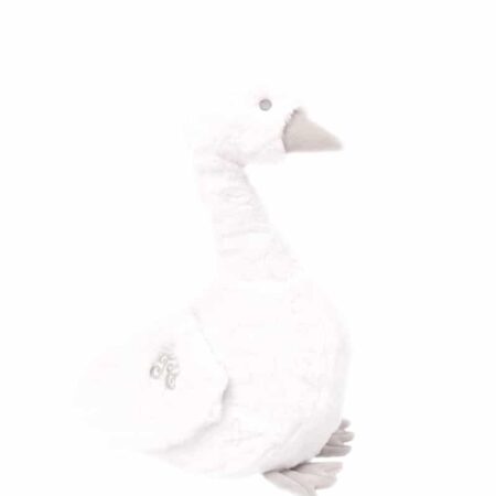 Tartine et Chocolat - Paloma, the goose Fur Soft Toy 35 cm Grey