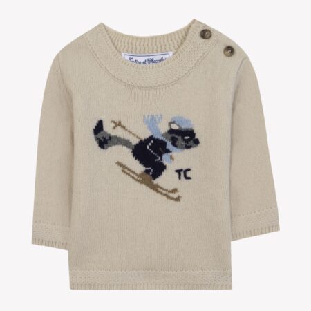 Tartine et Chocolat - Pull - Beige