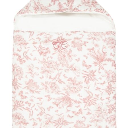 Tartine et Chocolat - Toile de Jouy Baby sleeping bag (0 - 3 months) 43 x 87 cm - Peach