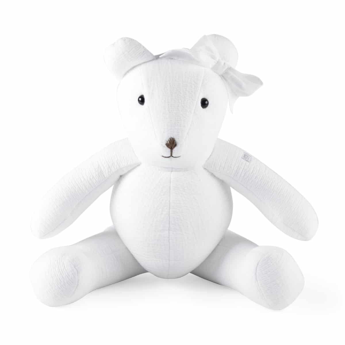 Theophile & Patachou - Beer Patachou strik oor wit - Gewafeld Wit