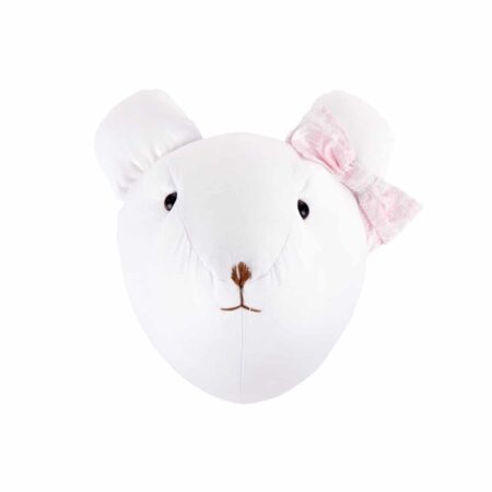 Theophile & Patachou - Beer Trofee Patachou wit-roze strik wit/roze