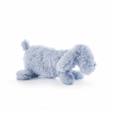 Theophile & Patachou - Doudou hond blauw