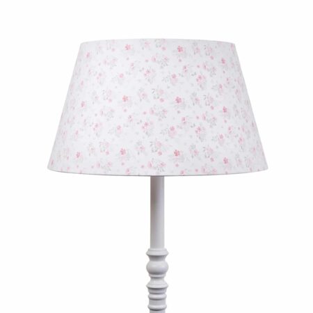 Theophile & Patachou - Grote lampenkap bedrukt Roze bloemen