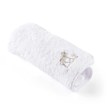 Theophile & Patachou - Handdoek voor verzorgingskussen - Badstof Wit