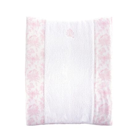 Theophile & Patachou - Hoes verzorgingskussen - Badstof + katoen Roze geprint