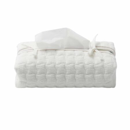 Theophile & Patachou - Hoes voor kleenex-doos - Gewatteerd Ivoor Carrousel