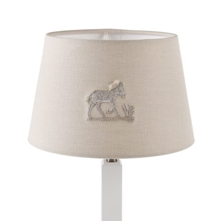 Theophile & Patachou - Kleine lampenkap geborduurd Camel Safari