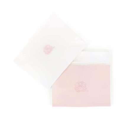 Theophile & Patachou - Laken bed 105x170cm + sloop Roze