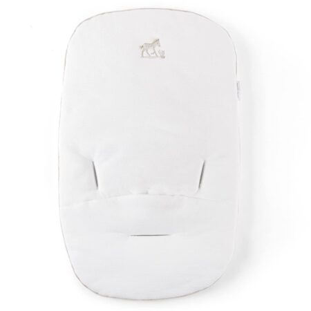 Theophile & Patachou - Relaxhoes + biesje - Gewafeld Wit/Camel Safari