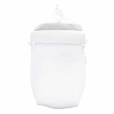 Theophile & Patachou - Voetenzak voor reiswieg - Sneeuwwit